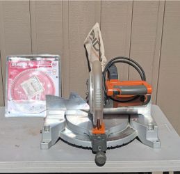 Ridgid 10" Mitre Saw & New Diablo Blade
