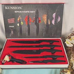 NEW!  Professional stainless steel kitchen knife set