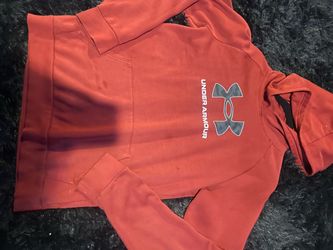 Under Armour Red Pullover Hoodie Men’s M