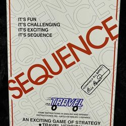 Sequence Travel Version Game NEW 
