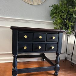 Refinished Ethan Allen End Tables – Pair – Mid-Century Inspired