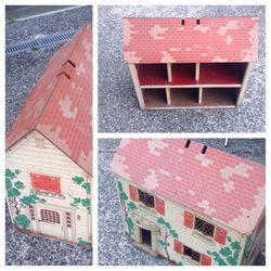 Antique Keystone 1940s doll house