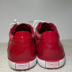 Skubbe Psykiatri undersøgelse Women's Coach Barrett Red Sneakers Size 9.5 for Sale in Warrenville, IL -  OfferUp