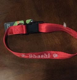 Personalized Embroidered Dog Collar