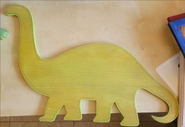 Dino room decor