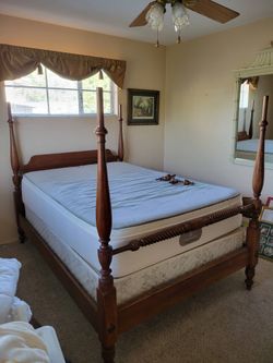 Full BED & MATTRESS – Vintage Poster Frame
