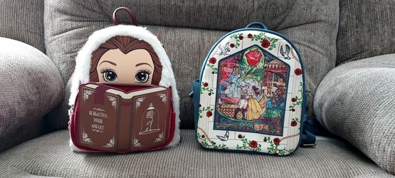 Disneyland Beauty and the Beast Loungefly Mini Backpack