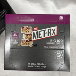 Protein Bars MET - RX  Lot Of 4  Boxes