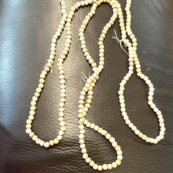 Strand Of 5mm Bone Beads