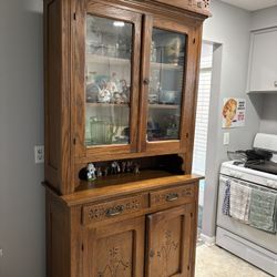 Vintage Oak Pie Safe.  