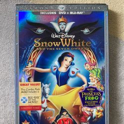 Disney Snow White Diamond Edition DVD + Blu-ray Boxed Set