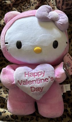 valentines hello kitty greeter