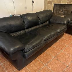 Leather Couch