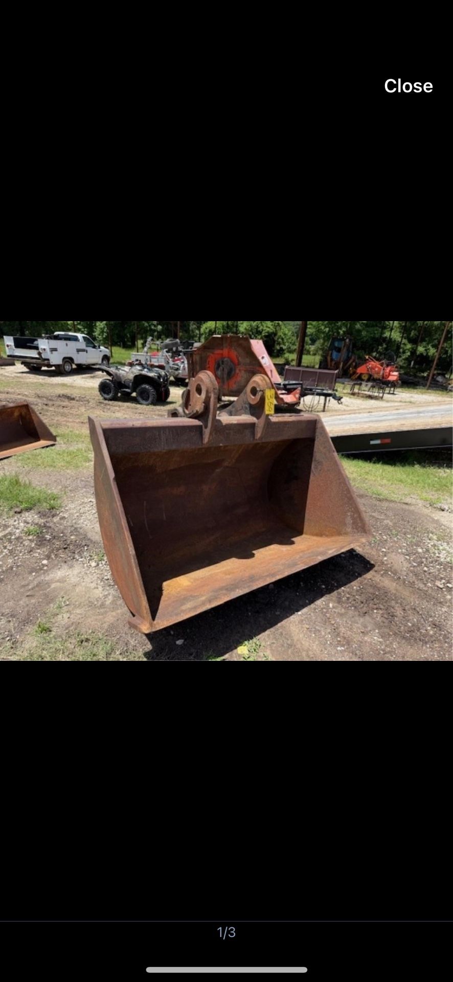 Sharpco 72” Excavator Bucket