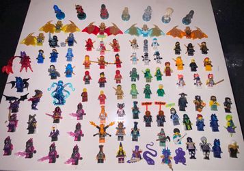 Lego ninjago mini figures lot
