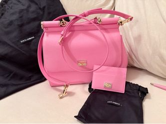 Pink Dolce&Gabbana purse and matching wallet