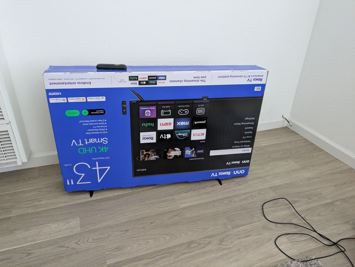 43" Roku Smart TV 4K QLED