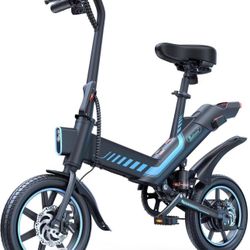 Sailnovo 14'' Folding Electric Bike for Adults, Peak 500W Ebike for Teenagers, 20 MPH Ebike, Up to 5
