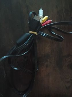 Official Sony PlayStation A/V Audio video cable