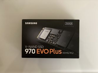 Samsung 970 EVO Plus NVME M.2 - 250GB