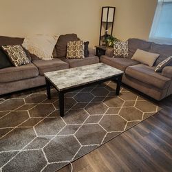 Comfy Sofa Bed and Loveseat