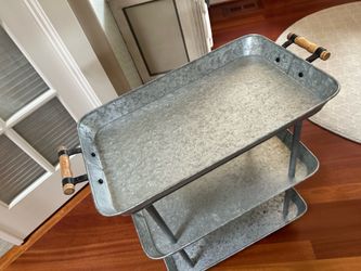 Pottery Barn rolling cart