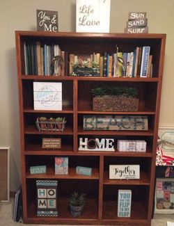 Bookshelf or entertainment center