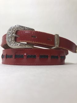 Vintage Dundee Leather Belt