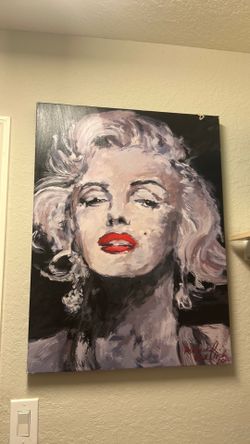 Marilyn Monroe canvas