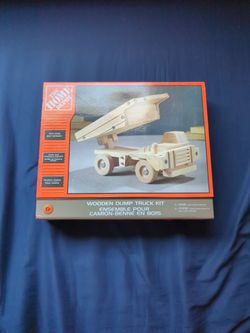Wooden Dump Truck Kit (New)