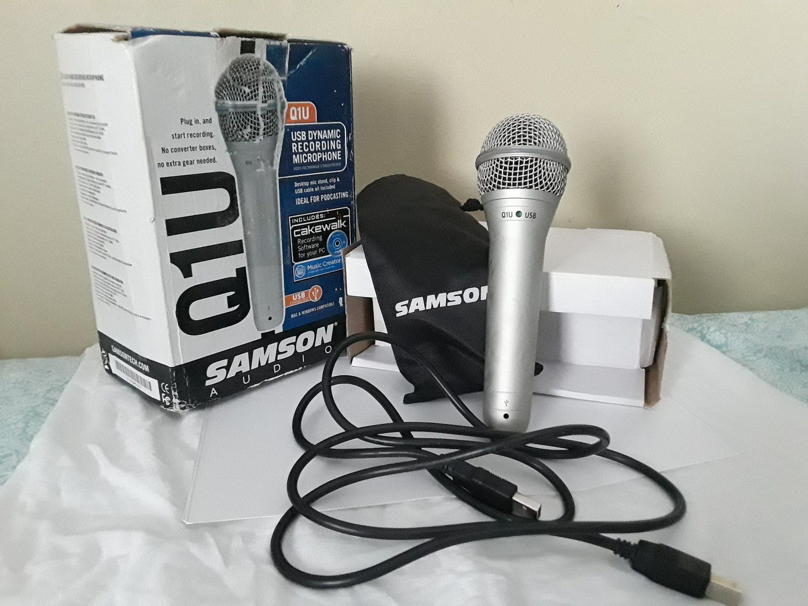 Usb Microphone recording
