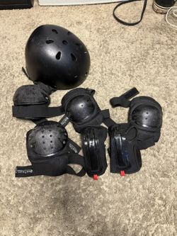 Skater Safety Bundle - Helmet & Full Pad Set (Knee, Elbow, Wrist)