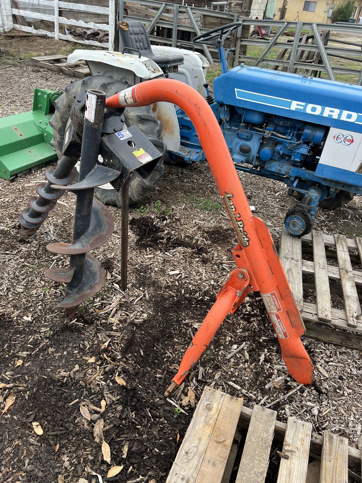Tractor Post Hole Digger