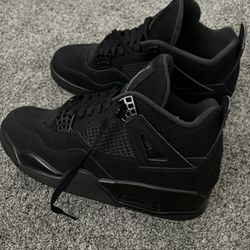 Black Cat Jordan 4s
