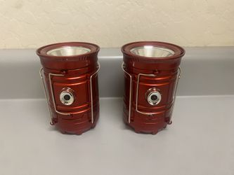 Red LED Camping Lanterns