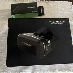 VR Shinecon And AstoriaVR Remote- BRAND New 