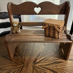 Antique Doll Bench $15.00