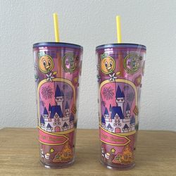 2026 Magic Kingdom  Starbucks Disney Tumbler