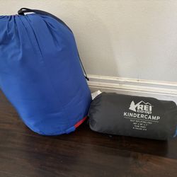 Kids Camping Sleeping Bag And Pad