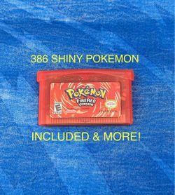 Pokemon FireRed Nintendo GameBoy Advance