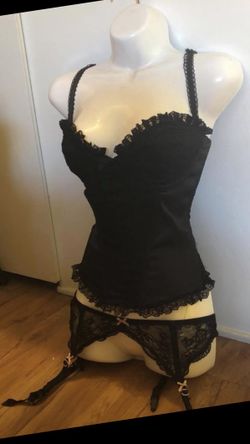 Black two-piece