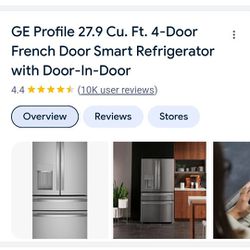 Ge Profile 4 Door Refrigerator Brand New In Box