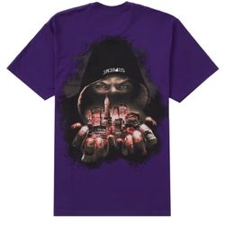 BRAND NEW  Supreme Def Jam Fight for NY Fighter Tee Purple Large FW23 Gtd Authentic NWT Supreme Def Jam Fighter T-Shirt (Purple) Size Large Fight for 