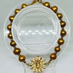 Our Lady Of Guadalupe Pearl Bracelet 