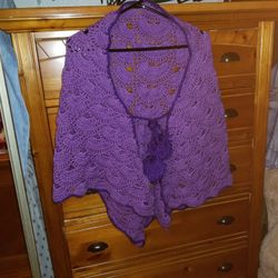 Hand Made Shawl One Size 20 OBO