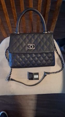 Chanel Top Handle Flap Bag