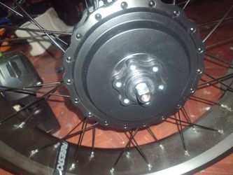 48v fat tire front wheel hub motor