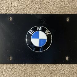 BMW License Plate 