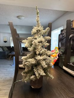 Home & Holiday Snowy Tree