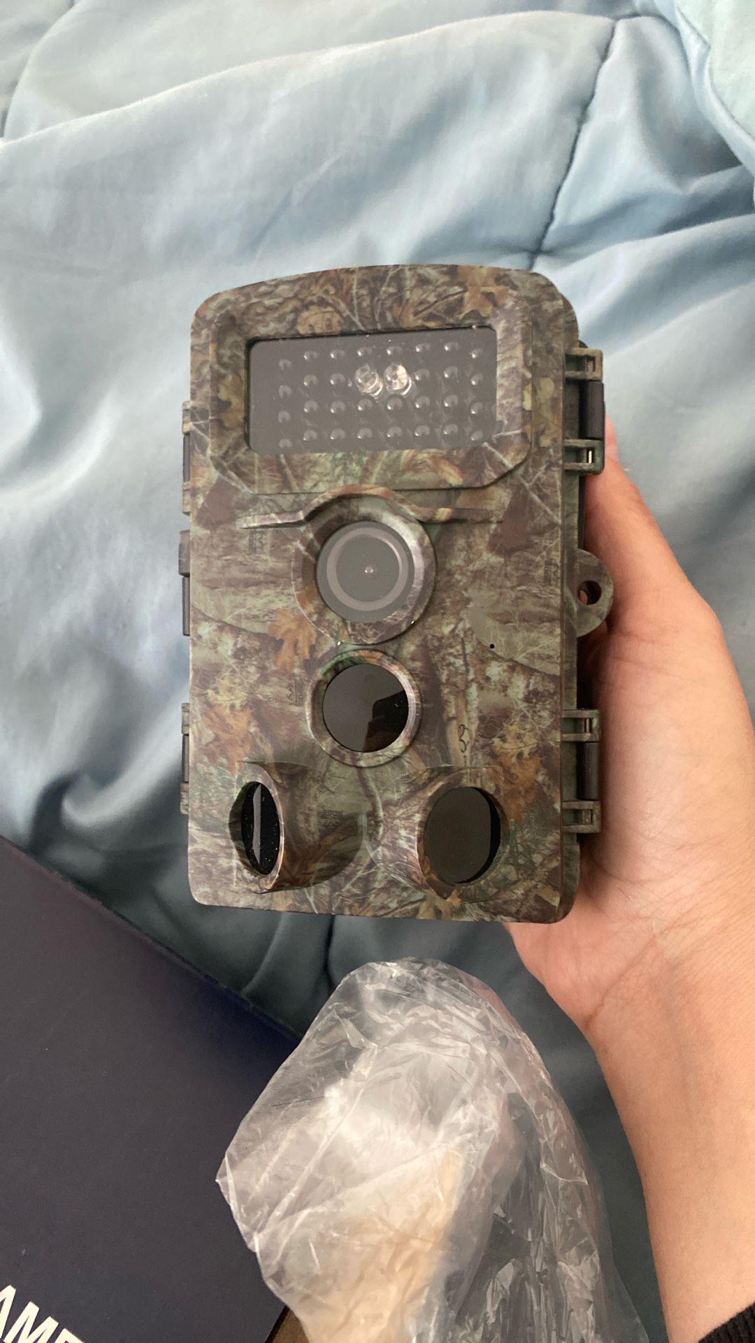 Trail Camera - 4K 48MP Game Camera with Night Vision, 0.05s Trigger Motion Activated, IP66 Waterproof, 130 Wide-Angle with No Glow Infrared LEDs for O